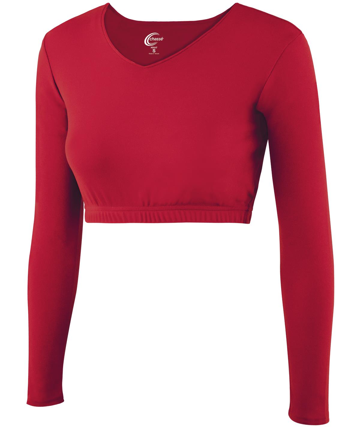 Chasse Cropped V Neck Bodysuit | Omni Cheer
