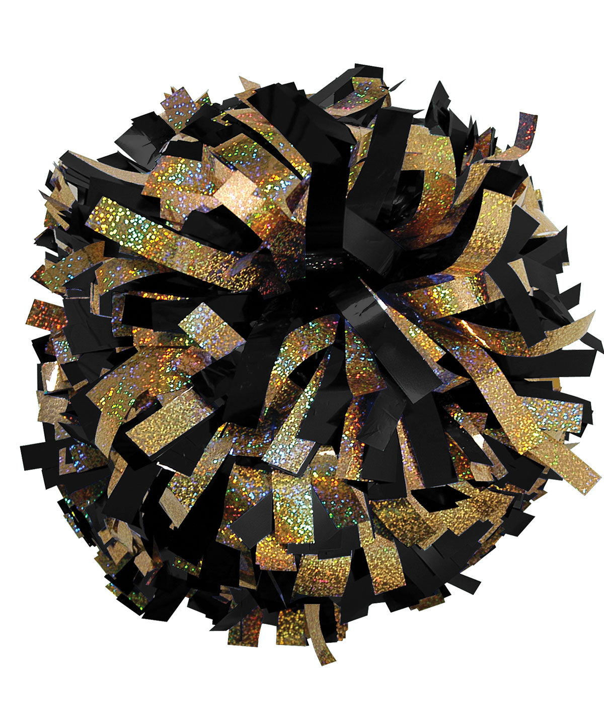 1-Color Metallic With Holographic Mix 6 Inch Pom