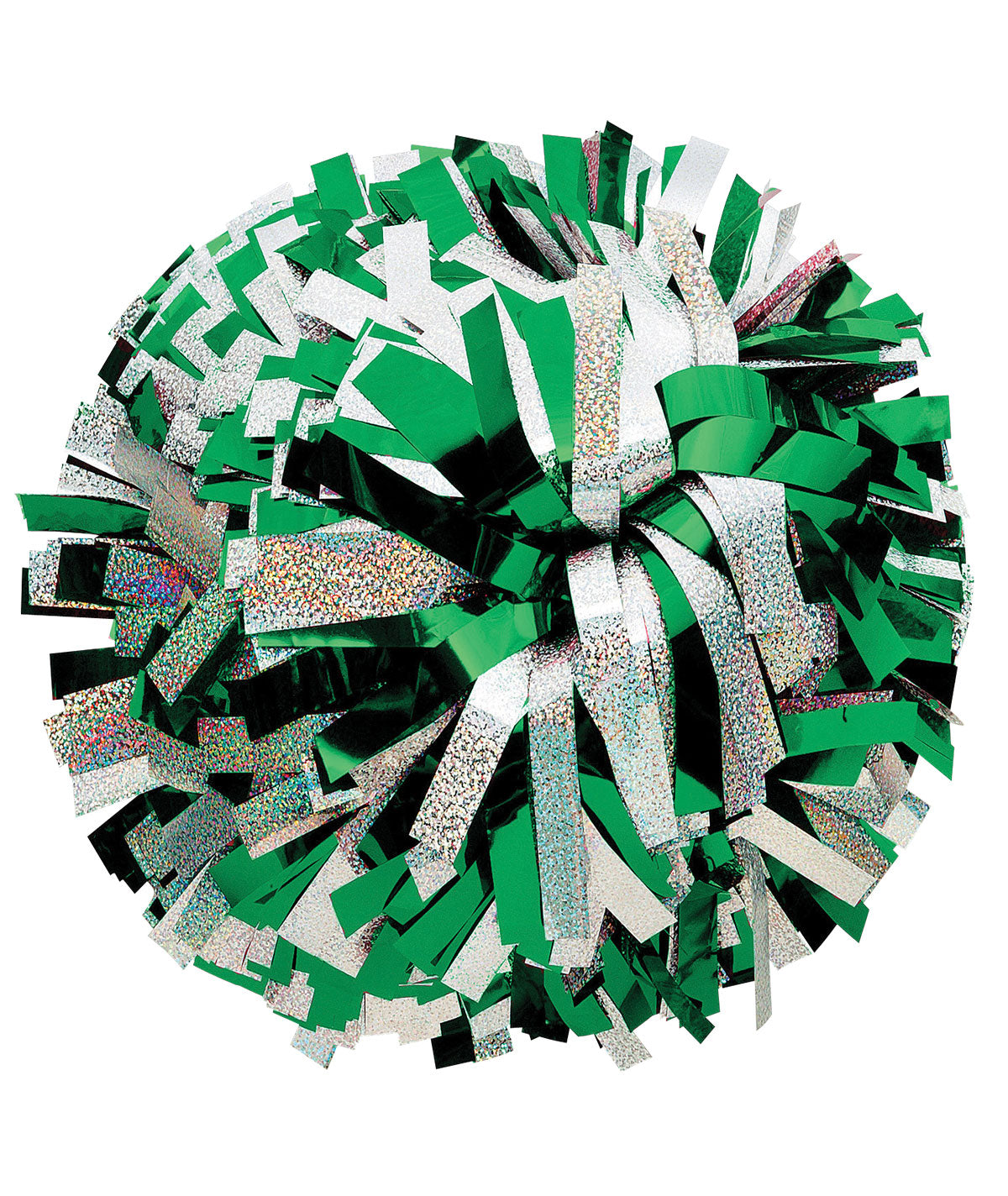 1-Color Metallic With Holographic Mix 6 Inch Pom