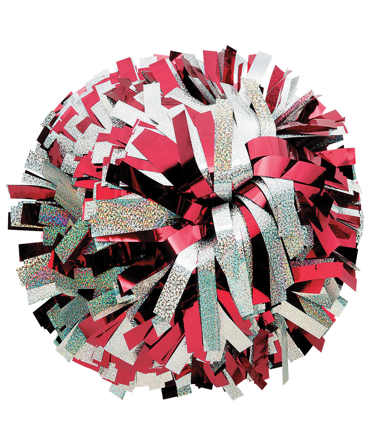 1-Color Metallic With Holographic Mix 6 Inch Pom