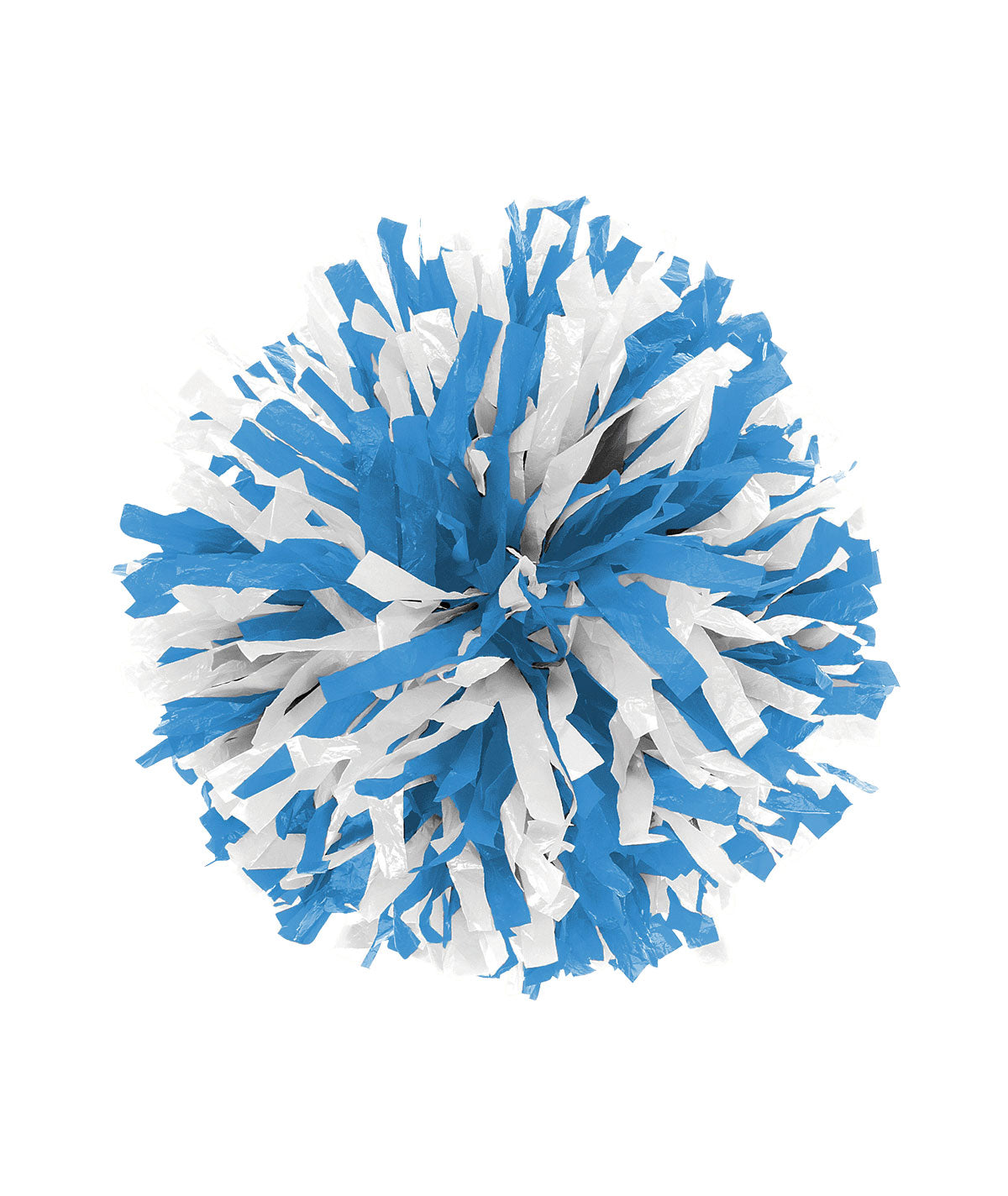 TROUPE（POM）/ White・Blue core 2-Color Plastic Youth 5 Inch Pom – Omnicheer