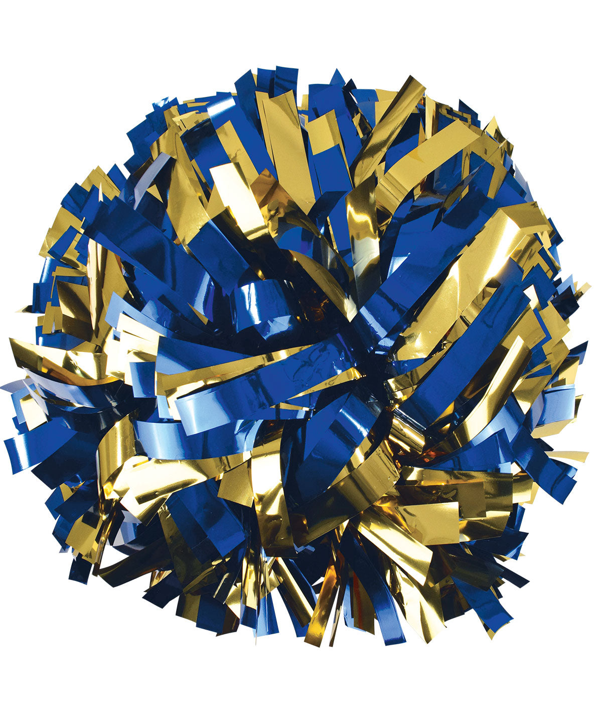 2-Color Metallic 6 Inch Pom