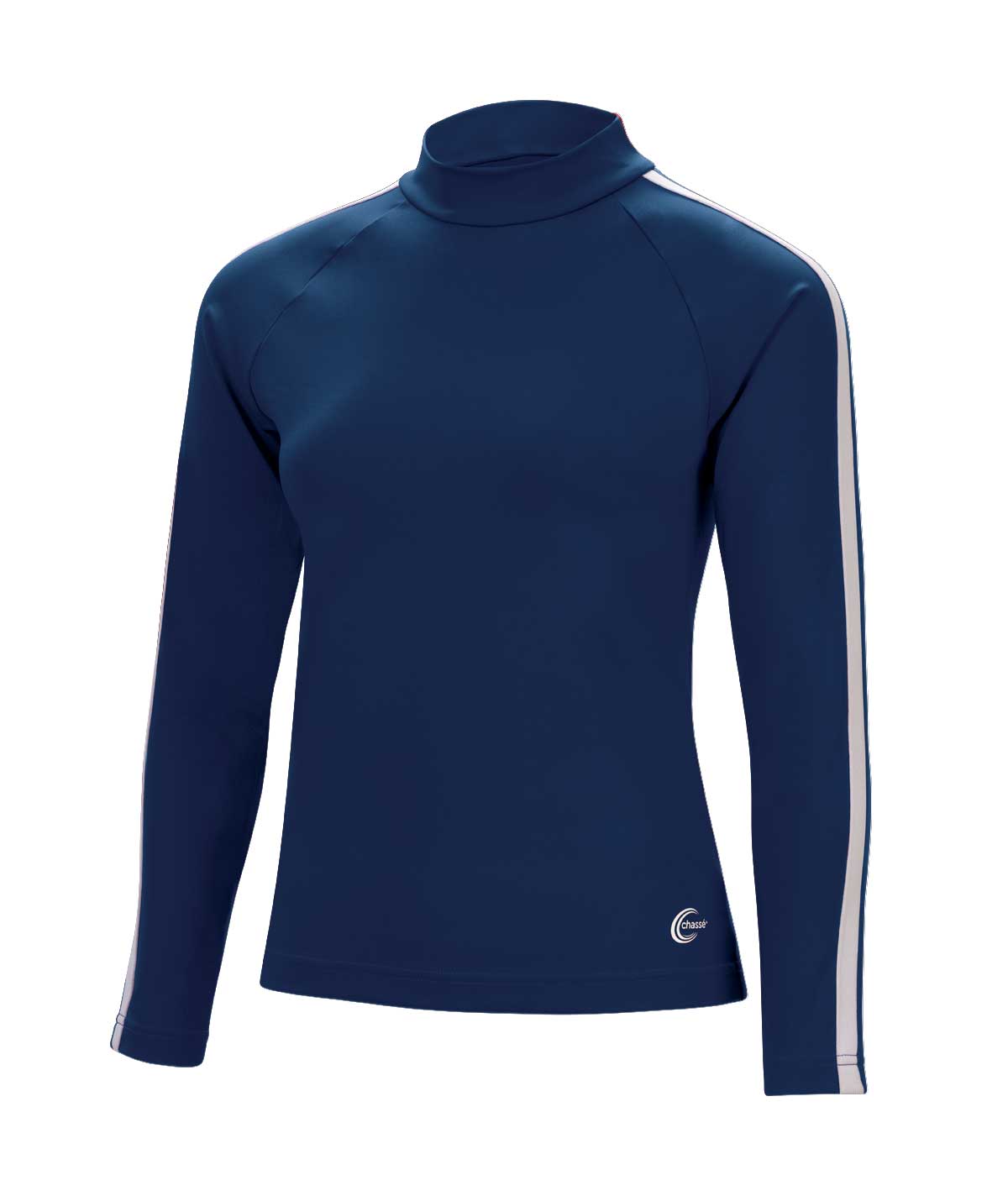Chasse Classic Charmer Mock Neck Top