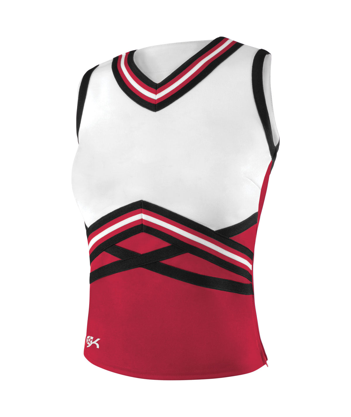 Cheer Shell Black And Red Shell Cheer Uniform | GK Sideline | Shop Omni Cheer