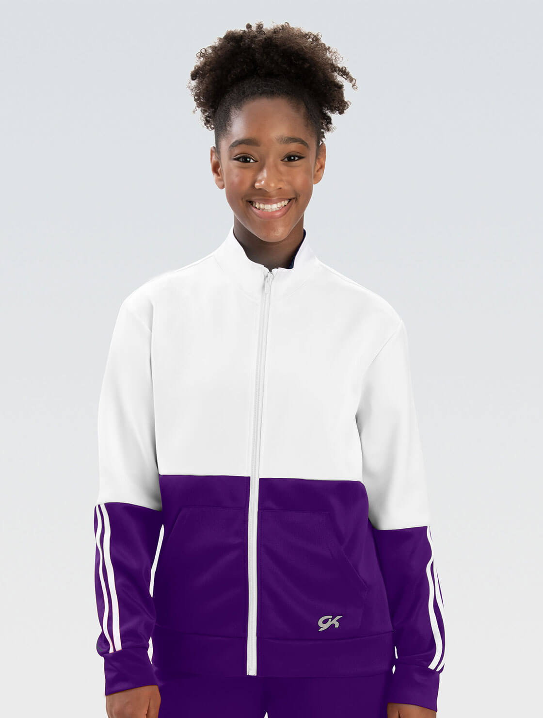 OHGA オーガ BUBBLE JK バブルジャケット ホワイト ブルゾン GK Unisex Color Block Jacket – Omnicheer